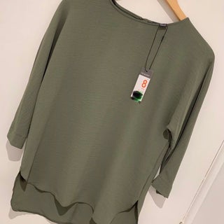 Khaki blouse