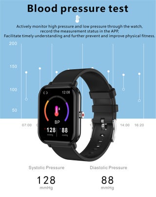 Smartwatch Fitness Tracker Man Woma NEW 2022 Black